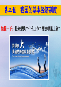 2019秋季新学期高中政治 第二单元 生产、劳动与经营 4.2 我国的基本经济制度课件 新人教版必修