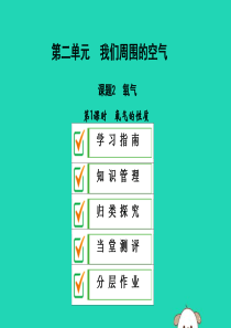 2019年秋九年级化学上册 第二单元 我们周围的空气 课题2 氧气 第1课时 氧气的性质课件 （新版