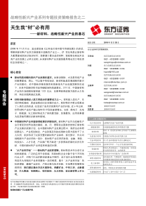 战略性新兴产业系列专题投资策略报告之二