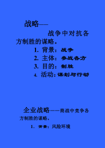 战略概念2（DOC 2页）