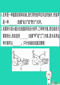 2019春八年级物理全册 第十章 机械与人检测卷课件 （新版）沪科版