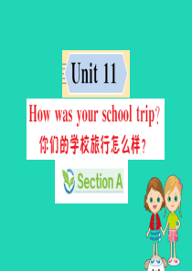 2019版七年级英语下册 Unit 11 How was your school trip Sect