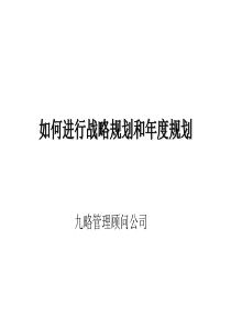 战略规划培训luqiang