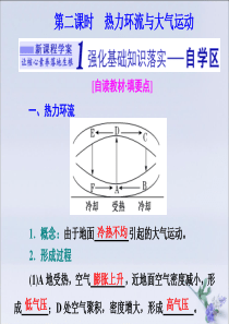 2019-2020学年新教材高中地理 第二章 自然地理要素及现象 第三节 大气受热过程与热力环流 第