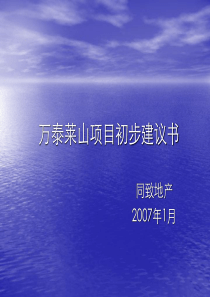 同致地产-烟台万泰莱山地产项目前期策划建议书-53PPT