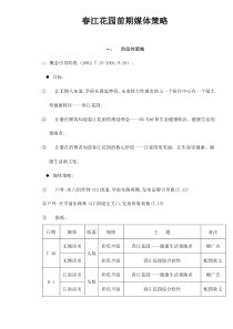 春江花园前期媒体策略doc6(1)