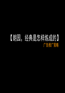 朗园广告推广策略(PPT43)(1)