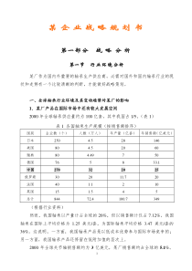 某企业战略规划书