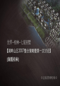 桂林七星别墅广告推广策略