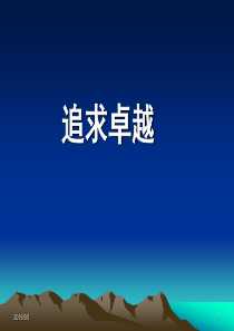 永葆追求卓越的动力践行追求卓越的战略