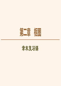 2019-2020学年高中数学 第2章 框图章末复习课课件 北师大版选修1-2