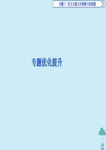 2019-2020学年高中历史 专题三 民主力量与专制势力的较量专题优化提升课件 人民版选修2