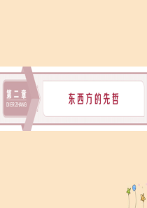 2019-2020学年高中历史 第二章 东西方的先哲 第一节 中国古代圣人孔子课件 北师大版选修4