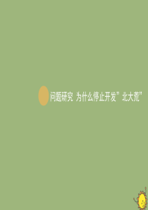 2019-2020学年高中地理 第二章 区域生态环境建设 2.3 问题研究 为什么停止开发”北大荒”