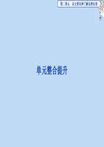 2019-2020学年高中地理 第二单元 从主要灾种了解自然灾害单元整合提升课件 鲁教版选修5