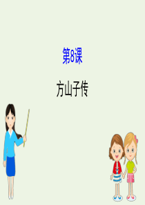 2019-2020高中语文 第二单元 8 方山子传课件 粤教版选修《唐宋散文选读》