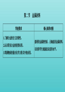 2019-2020版新教材高中化学 第3章 第2节 金属材料课件 新人教版必修第一册