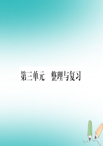 2018年秋七年级道德与法治上册 第三单元 师长情谊整理和复习课件 新人教版