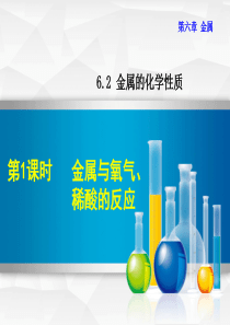 2018年秋九年级化学下册 第六章 金属 6.2 金属的化学性质 6.2.1 金属与氧气、稀酸的反应