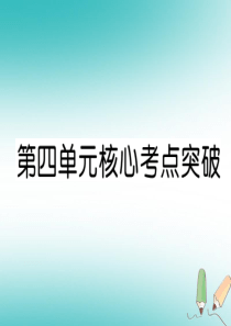 2018年秋九年级化学上册 第四单元 自然界的水核心考点突破习题课件 （新版）新人教版