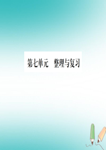 2018年秋九年级化学上册 第七单元 燃料及其利用整理与复习习题课件 （新版）新人教版