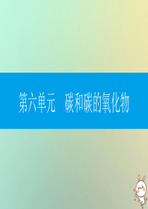 2018年秋九年级化学上册 第六单元 碳和碳的氧化物易错强化练课件 （新版）新人教版