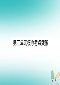 2018年秋九年级化学上册 第二单元 我们周围的空气核心考点突破习题课件 （新版）新人教版