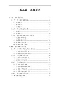 第二篇战略规划(1)