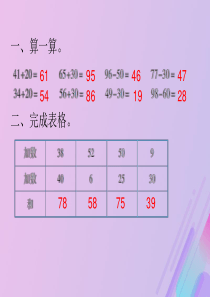 2018-2019学年一年级数学下册 第五单元 加与减（二）课时3 青蛙吃虫子作业课件 北师大版