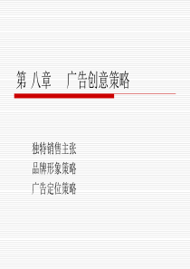 第_八章_广告创意策略（PPT65页)