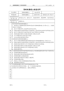 策略联盟建立作业检查清单模版