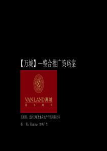 红鹤沟通-万城华府推广策略165（PPT165页）