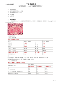 初级药师-专业实践能力课件-临床药物治疗学——心血管系统常见病的药物治疗