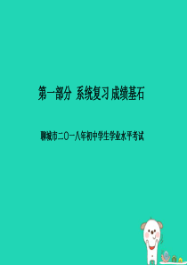 （聊城专版）2018年中考生物 第一部分 系统复习 成绩基石 阶段检测卷(四)课件