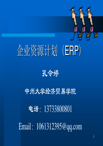 ERP前言