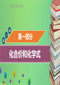 （金牌中考）广东省2018年中考化学总复习 第一部分 物质构成的奥秘 第3考点 化合价和化学式课件