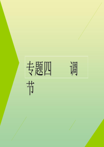 （江苏专用）2020高考生物二轮复习 第一部分 22个常考点专攻 专题四 调节课件