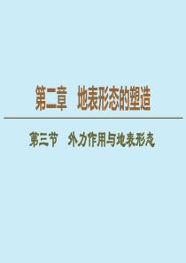 （江苏辽宁专用）2019-2020学年高中地理 自然地理基础 第2章 地表形态的塑造 第3节 外力作