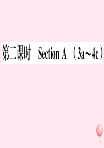 （河北专版）2019秋九年级英语全册 Unit 4 I used to be afraid of t