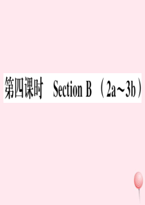 （贵州专版）2019秋九年级英语全册 Unit 4 I used to be afraid of t