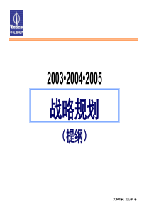 战略规划案例：中远房地产战略规划（课件）