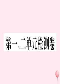 （安徽专版）九年级历史下册 第一、二单元检测卷课件 新人教版