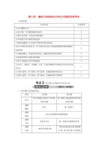 （浙江选考）2020版高考化学二轮复习 专题四 第2讲 微粒之间的相互作用力与物质的多样性教案