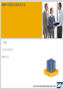 ERP升级最佳实践经验交流