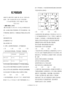 江西省赣州市会昌县2020届高三政治上学期期中试题（PDF）