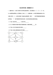 江苏省南京市2018届中考化学天天练 推断题（5.8，pdf）