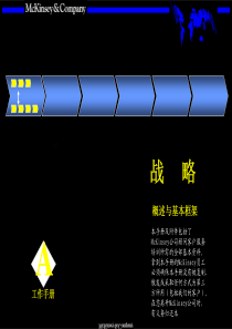 麦肯锡—战略咨询培训手册