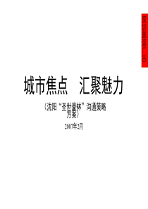 黑弧广告沈阳青年大街某项目沟通策略42页