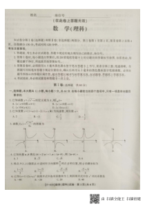 安徽省A10联盟2019届高三数学最后一卷 理（PDF）