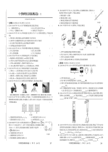 2020年中考物理仿真模拟测试卷（一）（pdf，无答案）